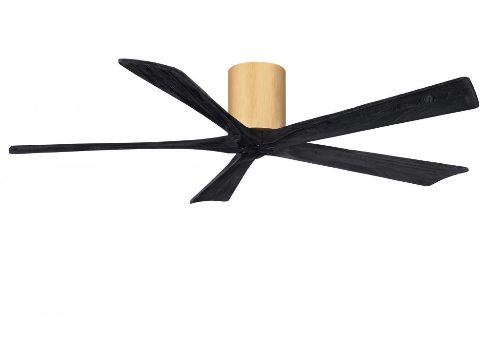 Irene - 5H - Light Maple - Black Blades - 60" Blades