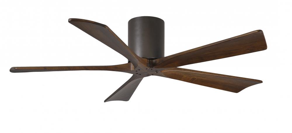 Irene - 5H - Textured Bronze - Walnut Tone Blades - 52" Blades