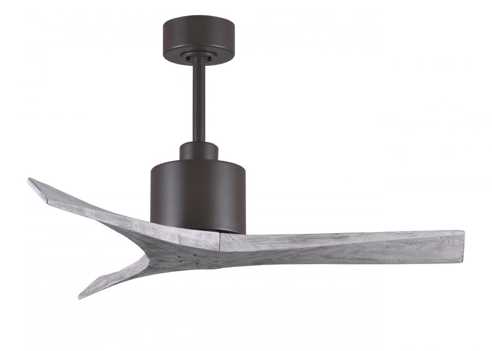 Mollywood - 42" Ceiling Fan - Textured Bronze Finish - Barn Wood Tone Blades
