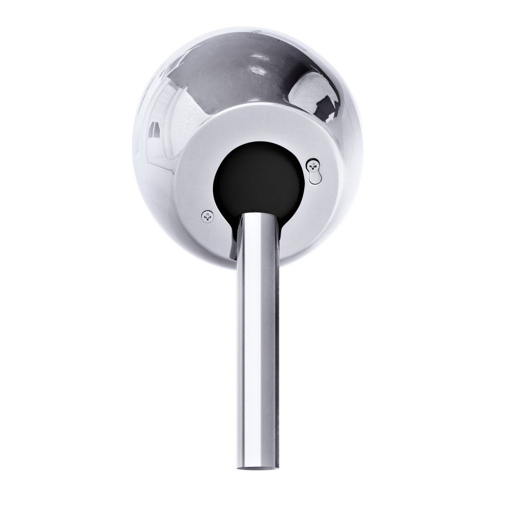 1° - 29° Slant Mount for Matthews Gerbar Fans - Polished Chrome Finish