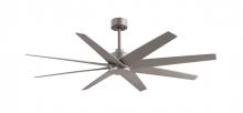 Matthews Fan Company AN-BN-BN-64 - Ariella - Brushed Nickel - Brushed Nickel Blades - 64" Blades - 10" Downrod