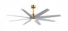 Matthews Fan Company ANLK-BRBR-BW-64 - Ariella - LK - Brushed Brass - Barn Wood Tone Blades - 64" Blades - 10" Downrod