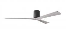 Matthews Fan Company IR3H-BK-BW-72 - Irene - 3H - Matte Black - Barn Wood Tone Blades - 72" Blades