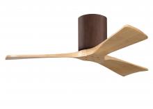 Matthews Fan Company IR3H-WN-LM-42 - Irene - 3H - Walnut Tone - Light Maple Blades - 42" Blades