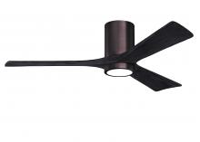 Matthews Fan Company IR3HLK-BB-BK-52 - Irene - 3HLK - Brushed Bronze - Black Blades - 52"