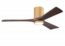 Matthews Fan Company IR3HLK-LM-WA-52 - Irene - 3HLK - Light Maple - Walnut Tone Blades - 52" Blades