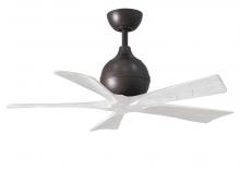 Matthews Fan Company IR5-TB-MWH-42 - Irene 5 - Textured Bronze - Matte White - 42" Blades