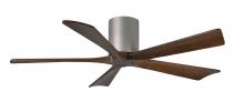Matthews Fan Company IR5H-BN-WA-52 - Irene - 5H - Brushed Nickel - Walnut Tone Blades - 52" Blades