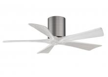 Matthews Fan Company IR5H-BP-MWH-42 - Irene - 5H - Brushed Pewter - Matte White Blades - 42" Blades