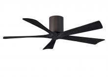 Matthews Fan Company IR5H-TB-BK-52 - Irene - 5H - Textured Bronze - Matte Black Blades - 52" Blades