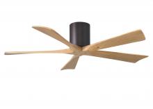 Matthews Fan Company IR5H-TB-LM-52 - Irene-5H - 52" Five Blade Flush Mount Paddle Fan - Textured Bronze Finish