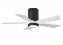 Matthews Fan Company IR5HLK-BK-MWH-42 - Irene - 5HLK - Black - Matte White Blades - 42" Blades