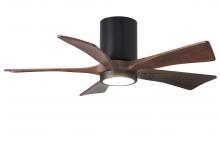 Matthews Fan Company IR5HLK-BK-WA-42 - Irene - 5HLK - Black - Walnut Tone Blades - 42" Blades