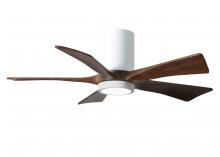 Matthews Fan Company IR5HLK-WH-WA-42 - Irene - 5HLK - White - Walnut Tone Blades - 42" Blades