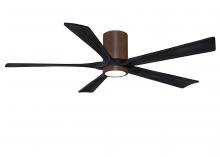 Matthews Fan Company IR5HLK-WN-BK-60 - Irene - 5HLK - Walnut Tone - Black Blades - 60" - Blades