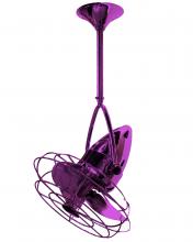 Matthews Fan Company JD-LTPURPLE-MTL - Jarold Direcional - Directional Ceiling Fan - Ametista Finish - Metal Blades