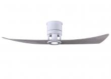 Matthews Fan Company LW-MWH-BW - Lindsay - Ceiling Fan - Integrated LED - Matte White Finish - Barn Wood Tone Blades