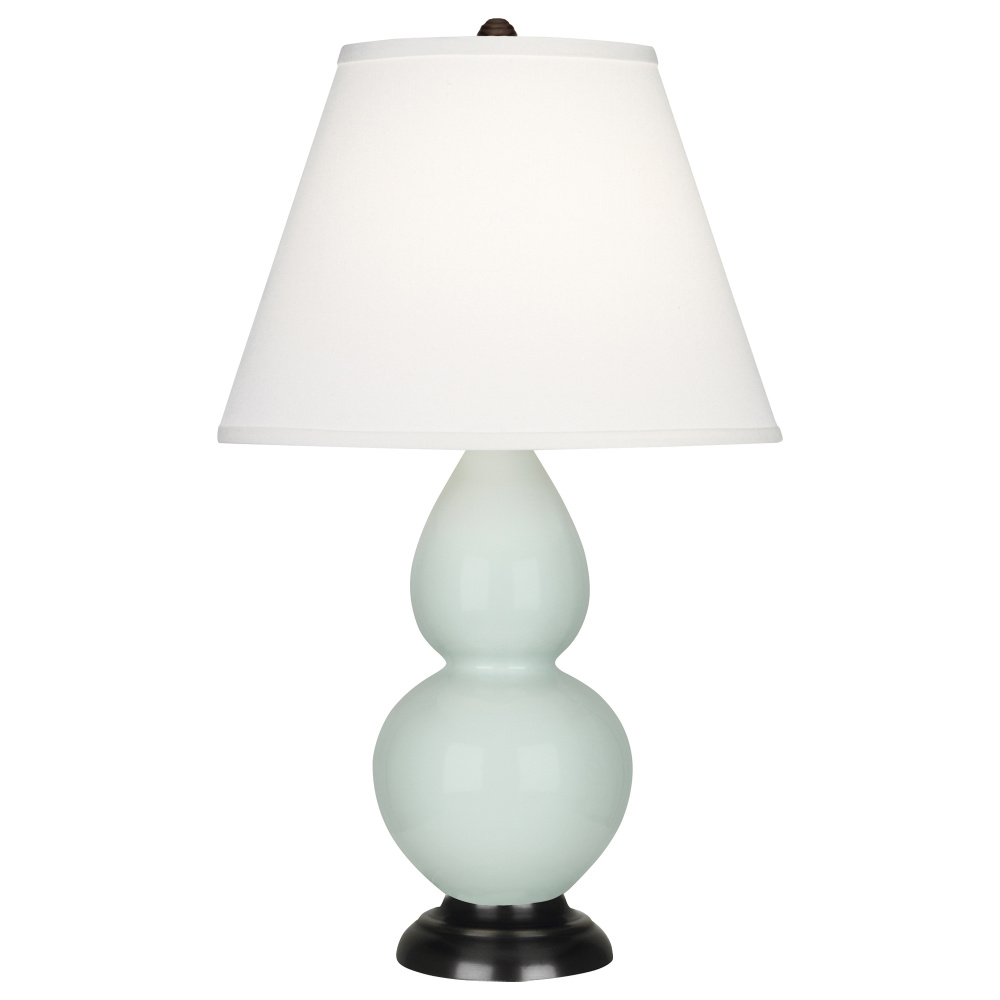 Celadon Small Double Gourd Accent Lamp