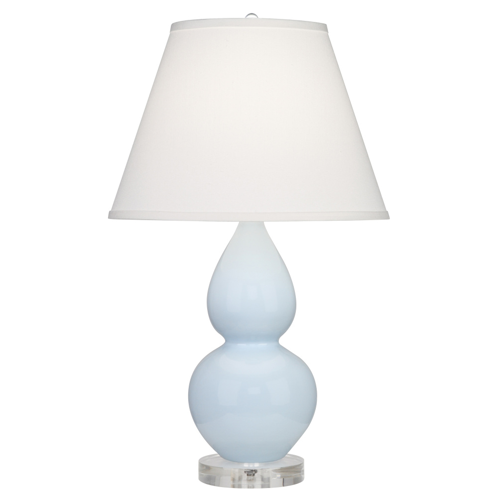 Baby Blue Small Double Gourd Accent Lamp