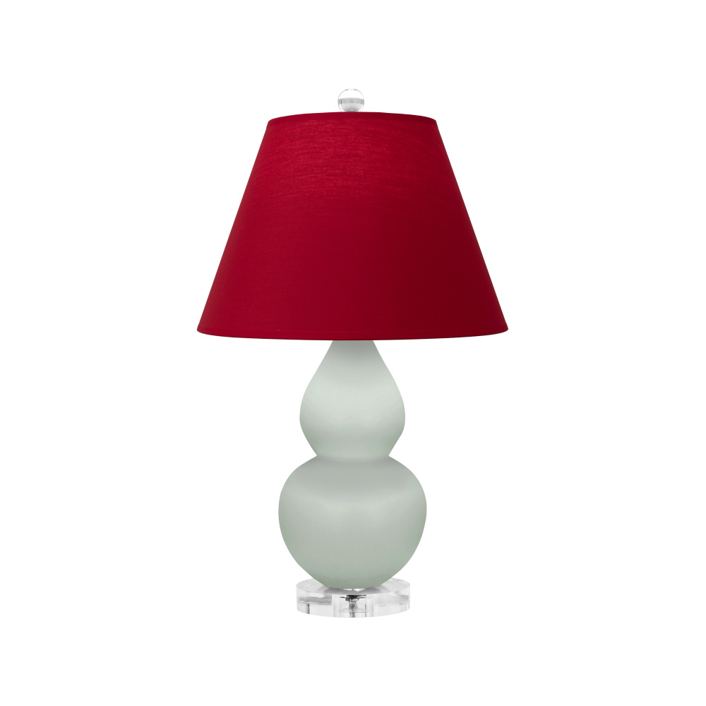 Matte Celadon Small Double Gourd Accent Lamp