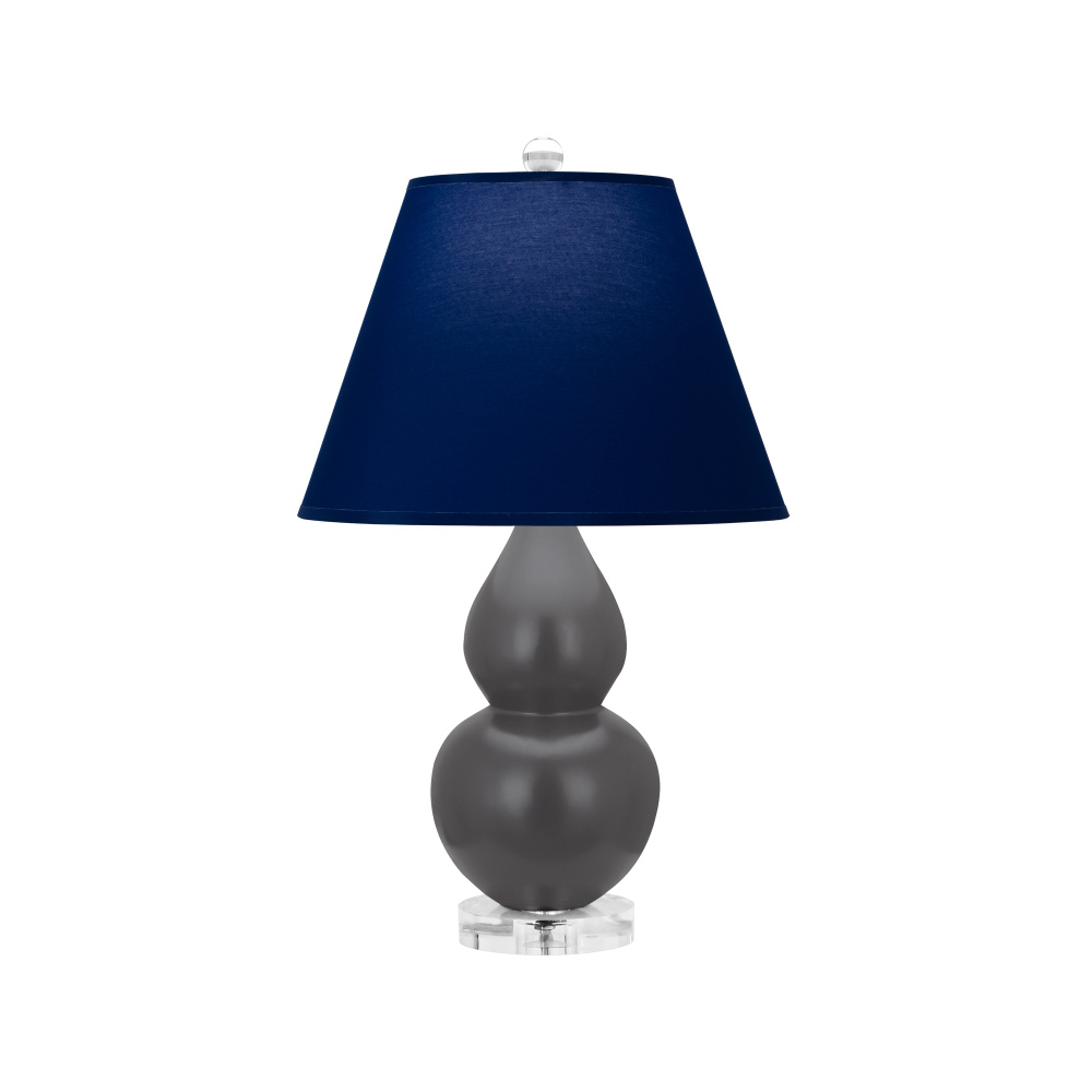 Matte Ash Small Double Gourd Accent Lamp