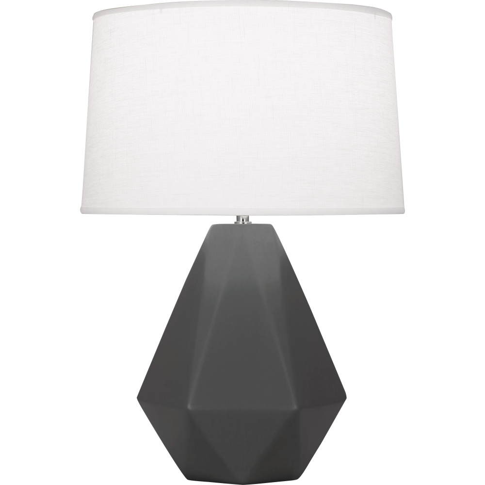 Matte Ash Delta Table Lamp