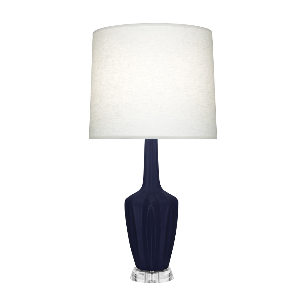 Matte Midnight Blue Emma Accent Lamp