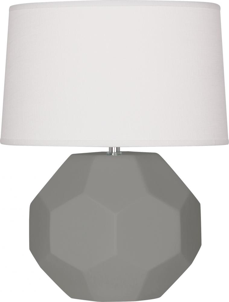 Matte Smokey Taupe Franklin Table Lamp