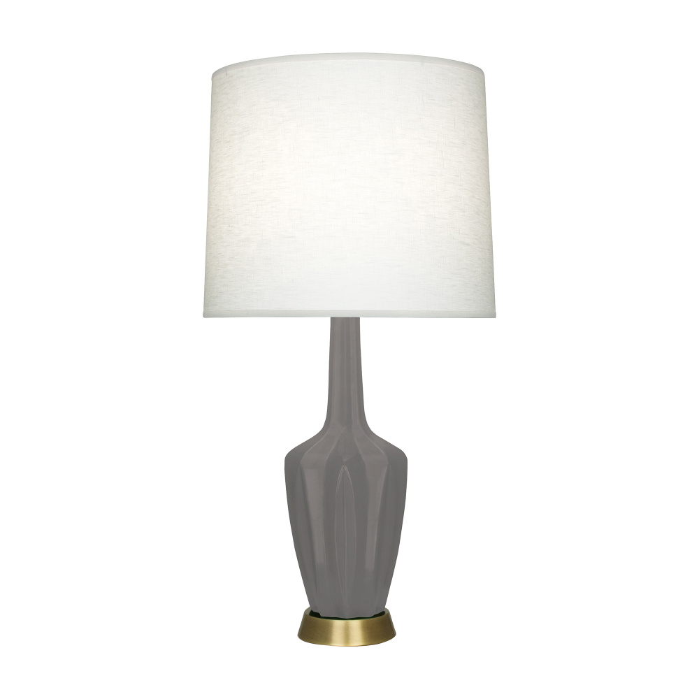 Matte Smokey Taupe Emma Accent Lamp