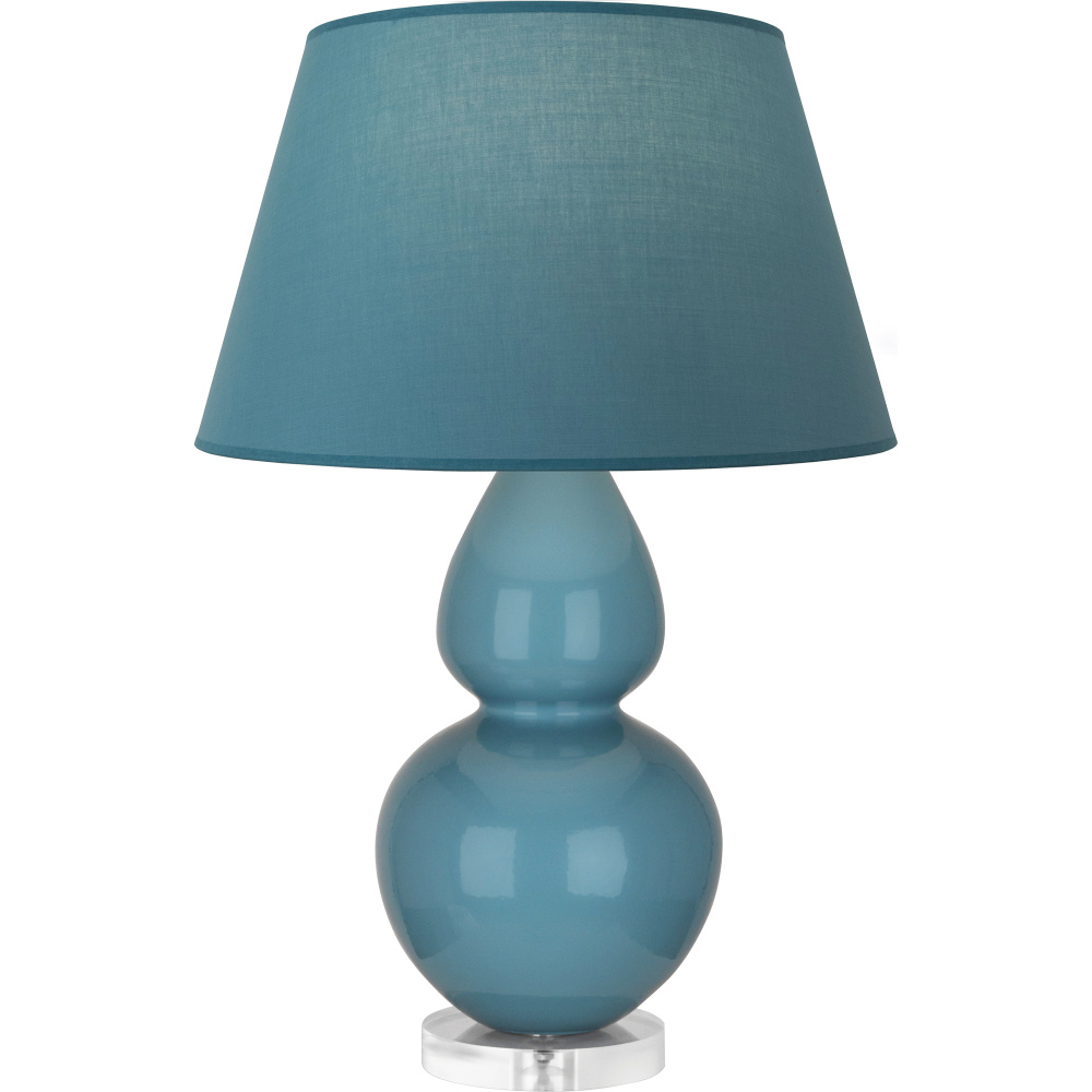 Steel Blue Double Gourd Table Lamp