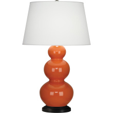 Robert Abbey 332X - Pumpkin Triple Gourd Table Lamp