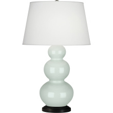 Robert Abbey 370X - Celadon Triple Gourd Table Lamp