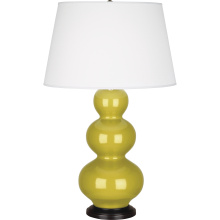 Robert Abbey CI41X - Citron Triple Gourd Table Lamp