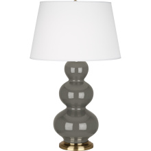 Robert Abbey CR40X - Ash Triple Gourd Table Lamp