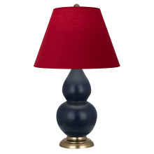 Robert Abbey MMB50R - Matte Midnight Blue Small Double Gourd Accent Lamp