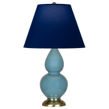 Robert Abbey OB10N - Steel Blue Small Double Gourd Accent Lamp