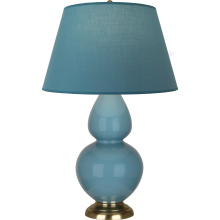 Robert Abbey OB20B - Steel Blue Double Gourd Table Lamp