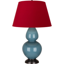 Robert Abbey OB21R - Steel Blue Double Gourd Table Lamp