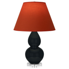 Robert Abbey OS13T - Obsidian Small Double Gourd Accent Lamp