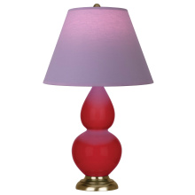 Robert Abbey RR10L - Ruby Red Small Double Gourd Accent Lamp
