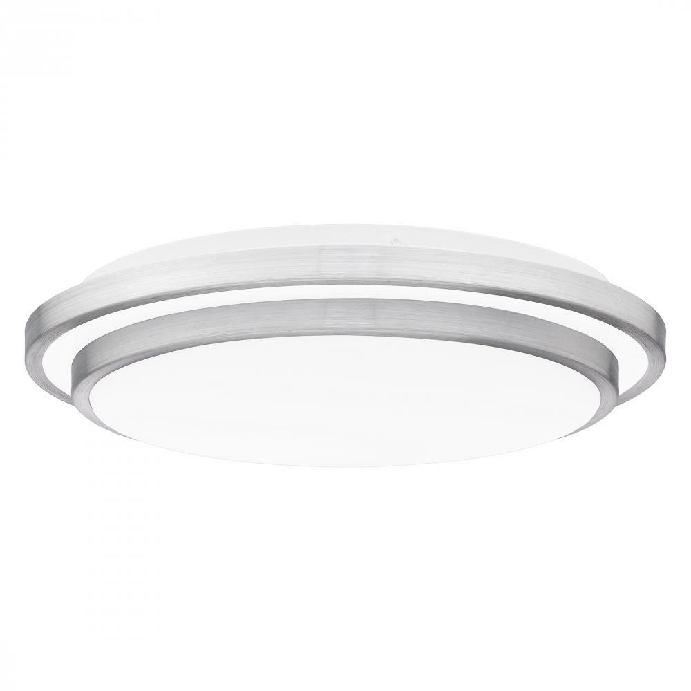Irving Integrated LED Brushed Aluminum Flush Mount Light