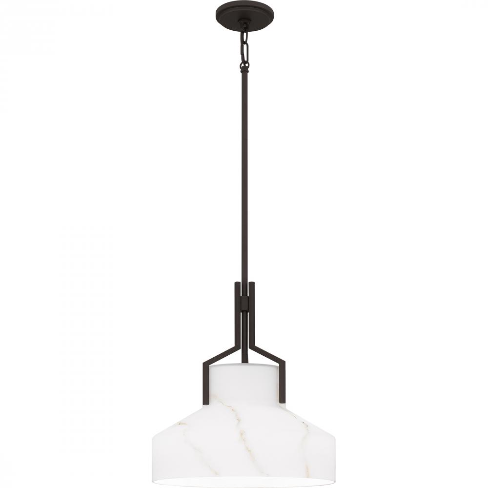 Brecken 2-Light Old Bronze Pendant Light