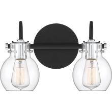 Quoizel ANW8602EK - Andrews 2-Light Earth Black Vanity Light
