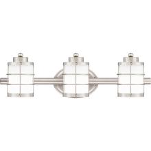 Quoizel HZT8623BN - Hazlett 3-Light Brushed Nickel Vanity Light