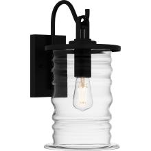 Quoizel NAD8408MBK - Noland 1-Light Matte Black Outdoor Wall Lantern