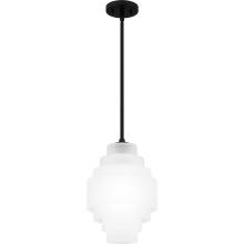 Quoizel QPP6186MBK - Driscoll 1-Light Matte Black Pendant Light