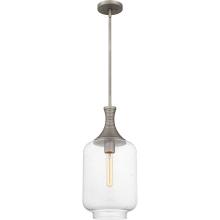 Quoizel QPP6197AN - Langley 1-Light Antique Nickel Pendant Light
