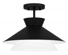 Quoizel QSF6171MBK - Quoizel Semi-Flush Mount