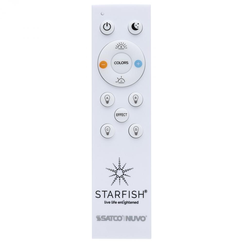 Remote for Starfish Lighting; White Finish