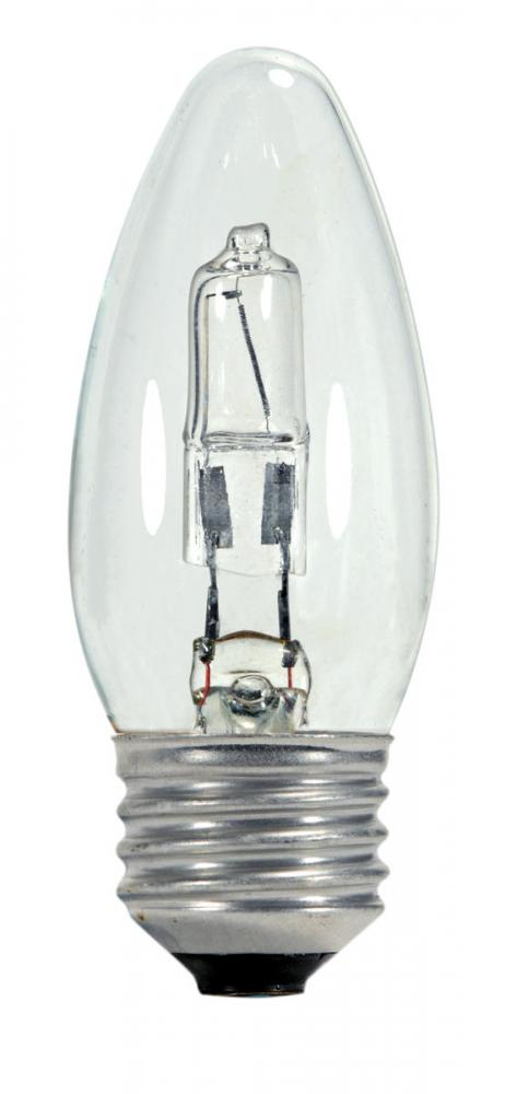 43 Watt; Halogen; B11; Clear; 1000 Average rated hours; 750 Lumens; Medium base; 120 Volt; 2-Card;